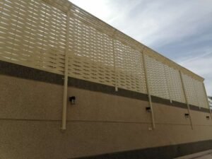 سواتر حديد مجدول